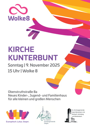 Kirche Kunterbunt Flyer August 2025
