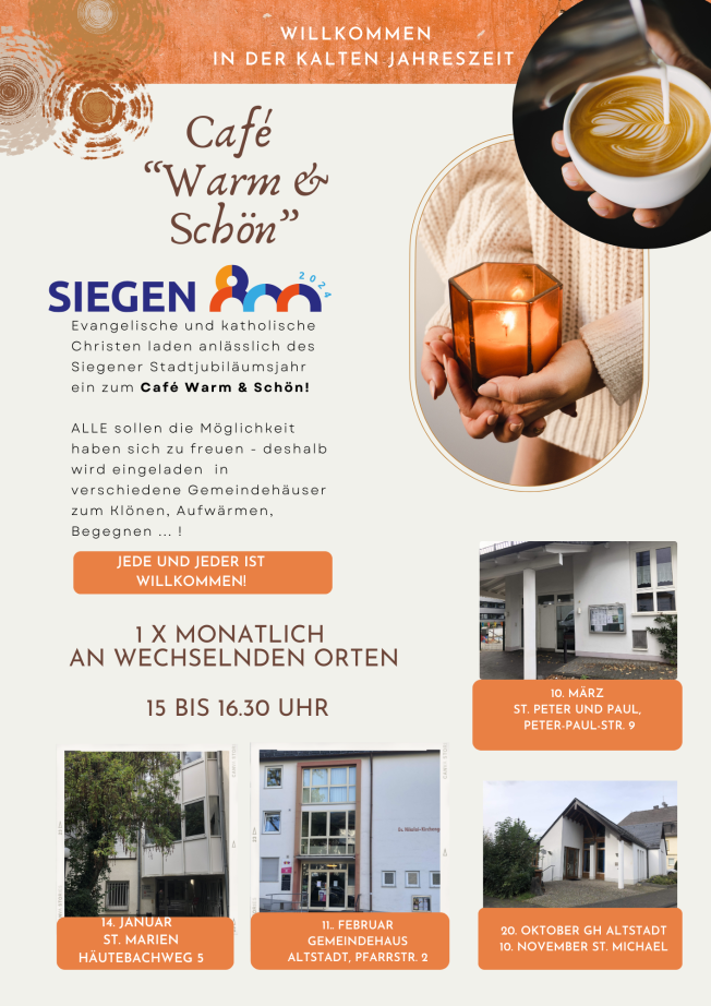 Café warm und schön