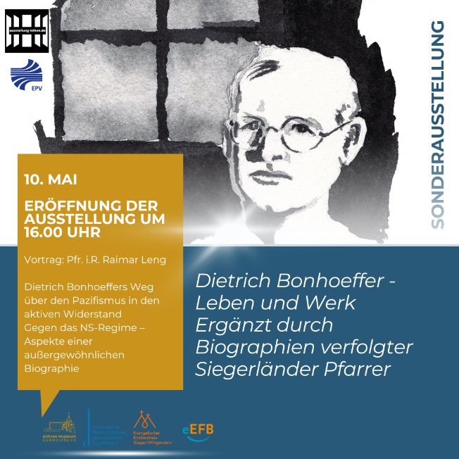 Eröffnung Sonderausstellung: Dietrich Bonhoeffer