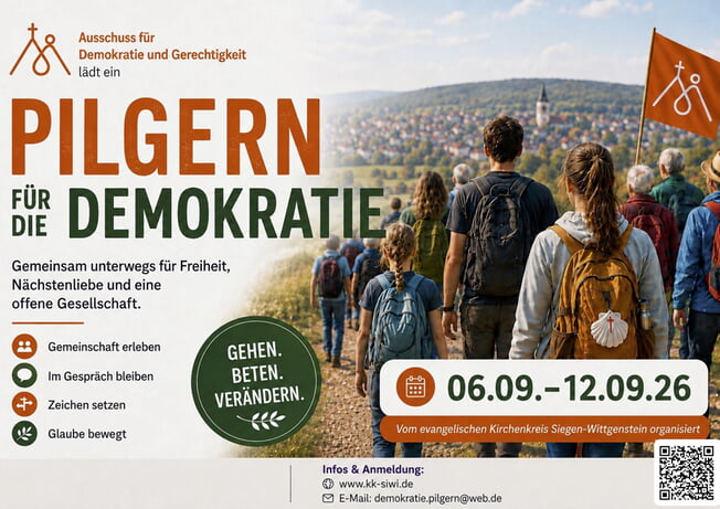 Pilgern f&uuml;r die Demokratie