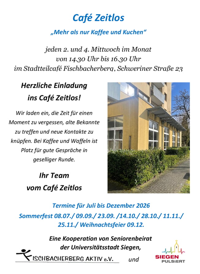 Caf&eacute; Zeitlos Fischbacherberg