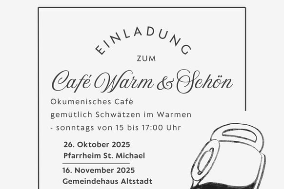 Café warm und schön