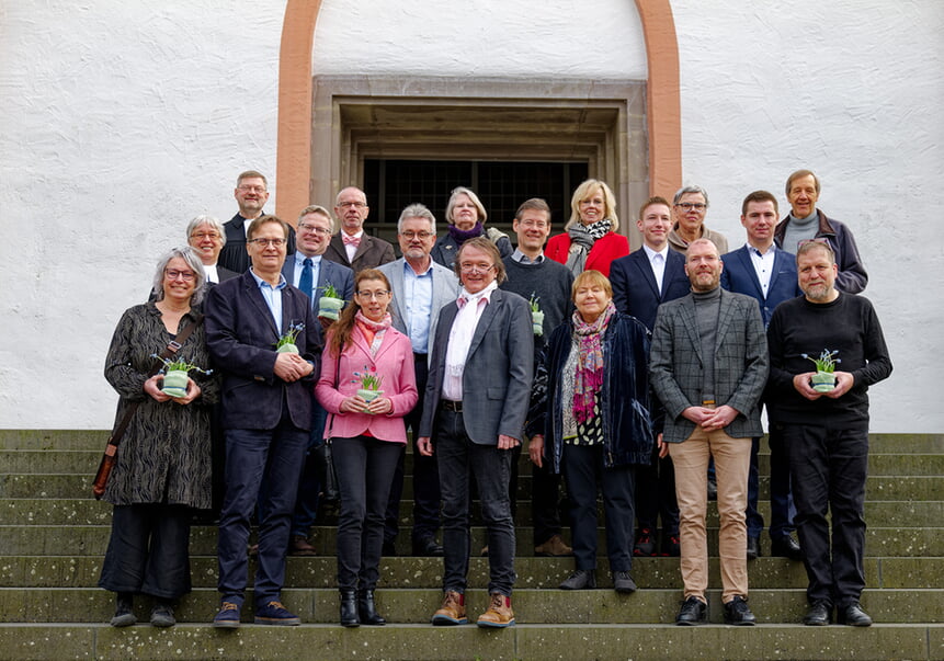 Presbyterium 2024 - es fehlen Stefan König und Ferdinand Klaus