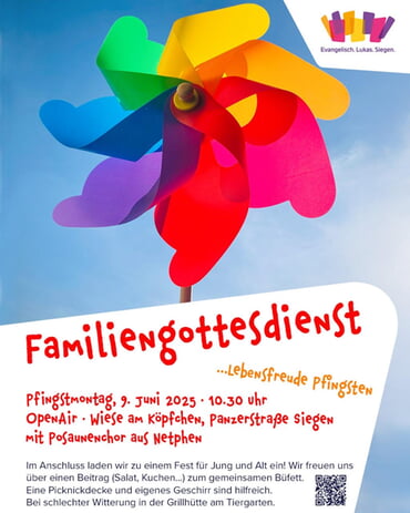 Plakat Pfingstmontag 2025